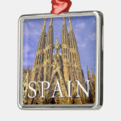 Sagrada Familia | Barcelona, Spanje Metalen Ornament (Links)