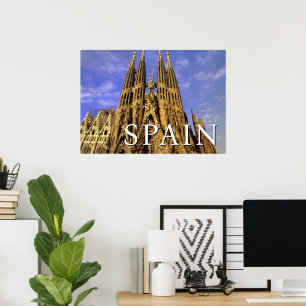 Sagrada Familia   Barcelona, Spanje Poster