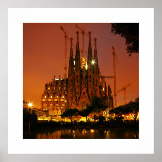 Sagrada Familia, Barcelona - Spanje Poster