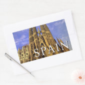 Sagrada Familia | Barcelona, Spanje Rechthoekige Sticker (Envelop)