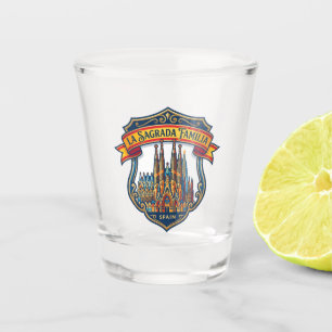 Sagrada Família, Barcelona Spanje Shot Glas