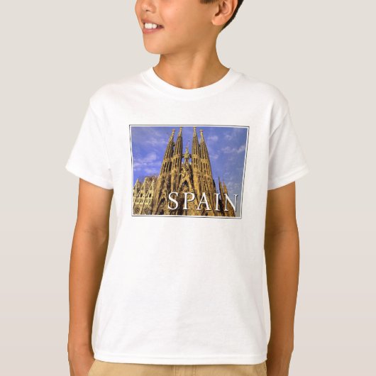 Sagrada Familia | Barcelona, Spanje T-shirt (Voorkant)