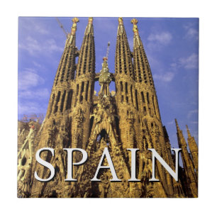 Sagrada Familia   Barcelona, Spanje Tegeltje