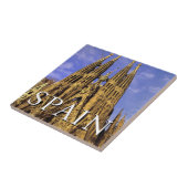 Sagrada Familia | Barcelona, Spanje Tegeltje (Zijkant)
