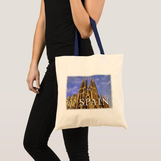 Sagrada Familia | Barcelona, Spanje Tote Bag (Voorkant (product))