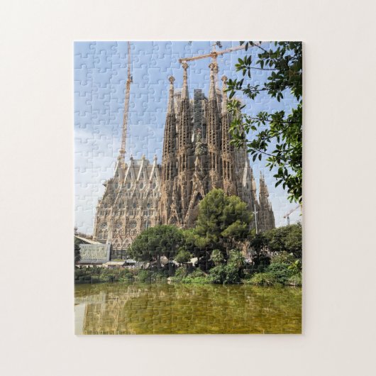 Sagrada Familia Basilica Landmark Legpuzzel (Verticaal)