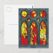 Sagrada Familia. Binnenkant. Aanzicht 10. Briefkaart (Voorkant / Achterkant)