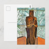 Sagrada Familia. Binnenkant. Aanzicht 5. Briefkaart (Voorkant / Achterkant)