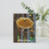 Sagrada Familia. Binnenkant Briefkaart (Staand voorkant)