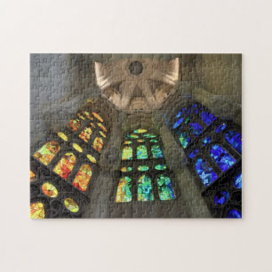 Sagrada Familia. Binnenkant Legpuzzel