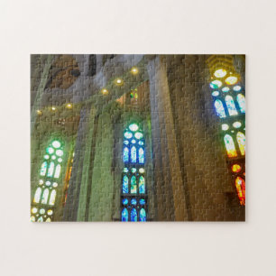 Sagrada Familia. Binnenkant Legpuzzel