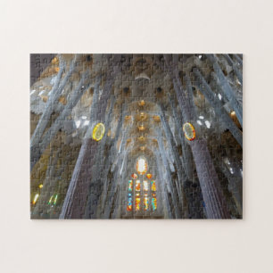 Sagrada Familia. Binnenkant Legpuzzel
