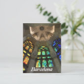 Sagrada Familia. Binnenlands Briefkaart (Staand voorkant)