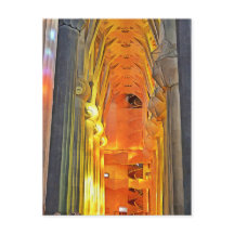 Sagrada Familia. Binnenshuis. Aanzicht 1.