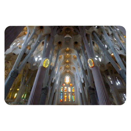 Sagrada Familia. Binnenshuis Magneet (Horizontaal)