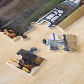 Sagrada Familia. Binnenshuis. Uitzicht 15. Legpuzzel (Zijkant)