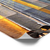 Sagrada Familia. Binnenshuis. Uitzicht 15. Poster (Hoek)