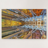 Sagrada Familia. Binnenshuis. Uitzicht 21. Legpuzzel (Horizontaal)
