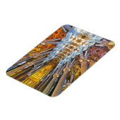 Sagrada Familia. Binnenshuis. Uitzicht 21. Magneet (Linkerzijde)