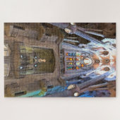 Sagrada Familia. Binnenshuis. Uitzicht 25. Legpuzzel (Horizontaal)