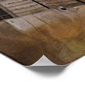 Sagrada Familia. Binnenshuis. Uitzicht 25. Poster (Hoek)