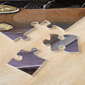 Sagrada Familia. Binnenshuis. Uitzicht 31. Legpuzzel (Zijkant)