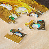 Sagrada Familia. Binnenshuis. Uitzicht 4. Legpuzzel (Zijkant)