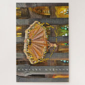 Sagrada Familia. Binnenshuis. Uitzicht 4. Legpuzzel (Verticaal)