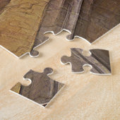 Sagrada Familia. Binnenshuis. Uitzicht 7. Legpuzzel (Zijkant)