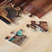 Sagrada Familia. Binnenshuis. Uitzicht 9. Legpuzzel (Zijkant)