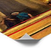 Sagrada Familia. Binnenshuis. Uitzicht 9. Poster (Hoek)