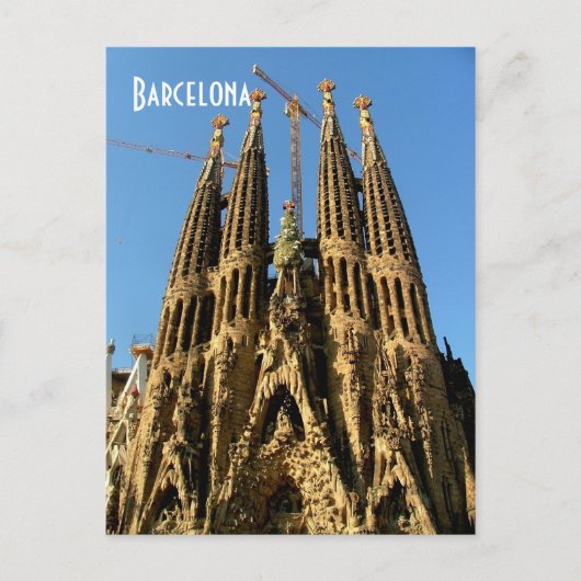 Sagrada Familia Briefkaart (Voorkant)