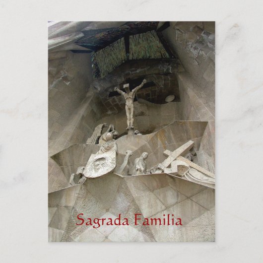 Sagrada Familia Briefkaart (Voorkant)