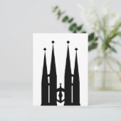 Sagrada Familia Briefkaart (Staand voorkant)