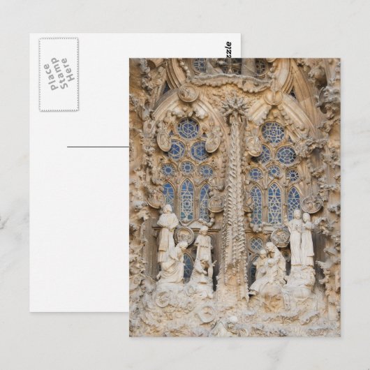 Sagrada Familia Briefkaart (Voorkant / Achterkant)