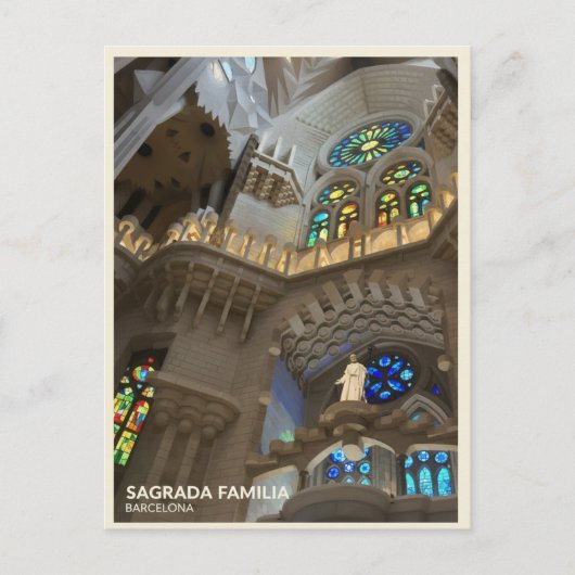 Sagrada Familia Cathedral Briefkaart (Voorkant)
