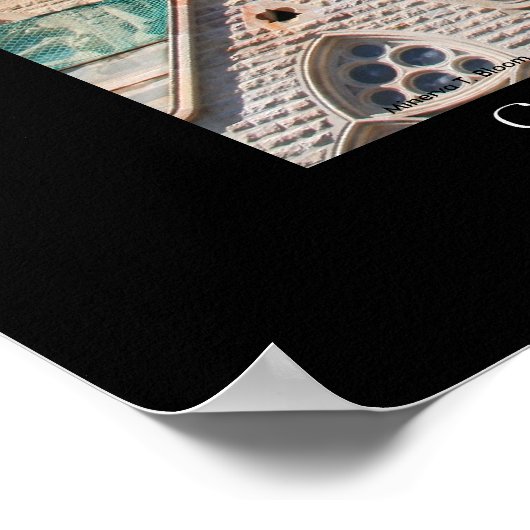 Sagrada Familia — detail Poster (Hoek)