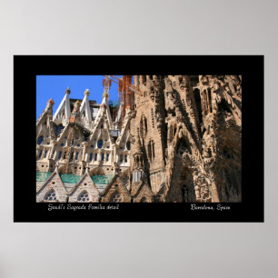 Sagrada Familia — detail Poster