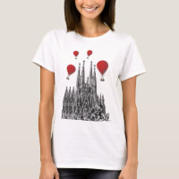 Sagrada Familia en Red Hot Air Balloons 2