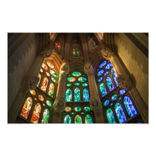 Sagrada Familia Foto Afdruk (Voorkant)