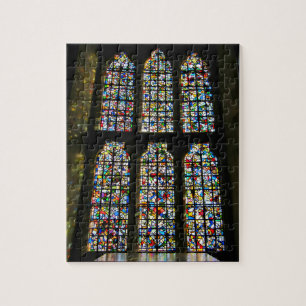 Sagrada Familia Glas in lood Barcelona Foto Legpuzzel