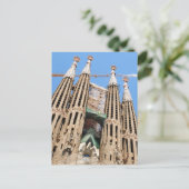 Sagrada Familia in Barcelona, Spanje Briefkaart (Staand voorkant)