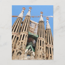 Sagrada Familia in Barcelona, Spanje Briefkaart