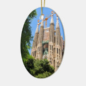 Sagrada Familia in Barcelona, Spanje Keramisch Ornament (Links)