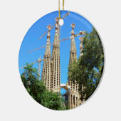 Sagrada Familia in Barcelona, Spanje Keramisch Ornament (Links)