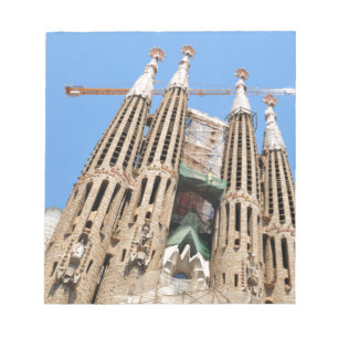 Sagrada Familia in Barcelona, Spanje Notitieblok