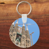Sagrada Familia in Barcelona, Spanje Sleutelhanger (Voorkant)