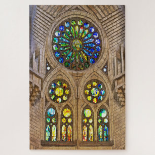 Sagrada Familia. Interior. View 12. Legpuzzel