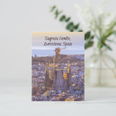Sagrada Familia Katholieke Kerk, Barcelona, Spanje Briefkaart (Staand voorkant)