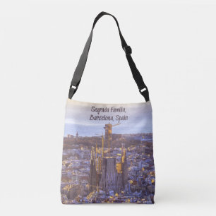 Sagrada Familia Katholieke Kerk, Barcelona, Spanje Crossbody Tas